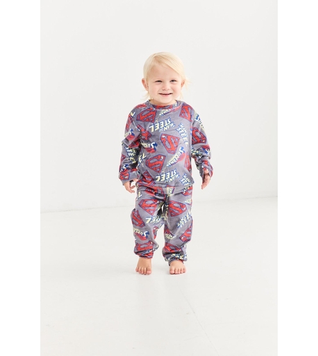 חליפה קטיפה GOLF תינוקות 6-24M בנים סופרמן