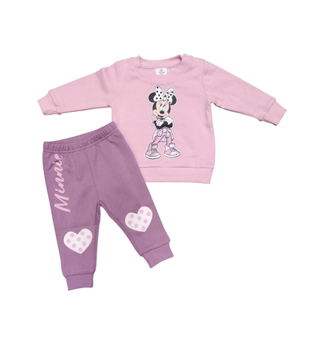 חליפה פוטר DELTA מיני מאוס ורוד 3-24M תינוקות בנות