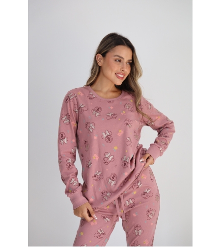 פיג'מה מעבר DELTA נשים XS-XL מיני מאוס