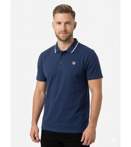 חולצה פולו FILA גבר M-3XL (כחול)