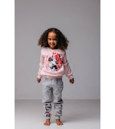 חליפה פוטר DELTA בנות (2-8) מיני מאוס ורוד