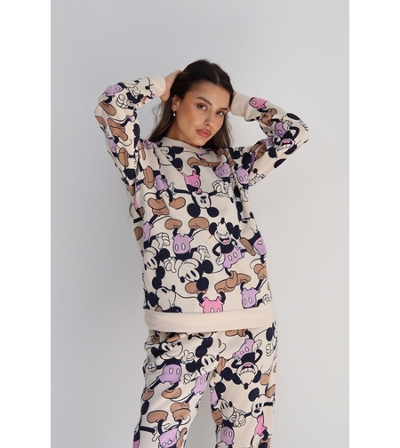 פיג'מה פוטר DELTA נשים S-XL מיקי מאוס