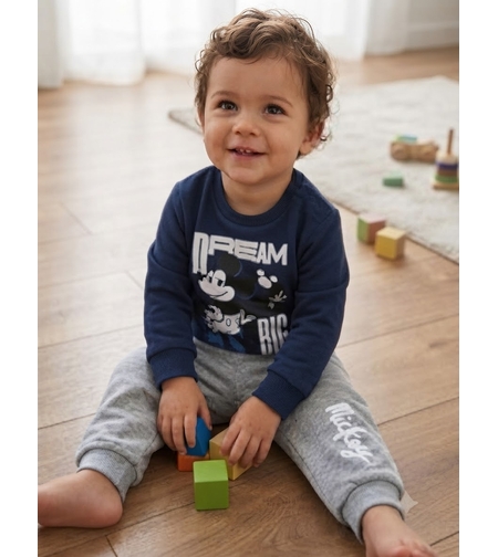 חליפה DELTA פוטר 3-24M תינוקות בנים מיקי מאוס כחול כהה