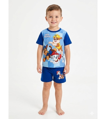 חליפה דיסני קיץ 2-10 בנים מפרץ ההרפתקאות כחול