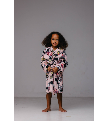 חלוק פלאפי DELTA בנות (6-16) מיני מאוס ורוד