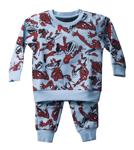 פיג'מה פוטר (2-10) DELTA בנים ספיידרמן תכלת