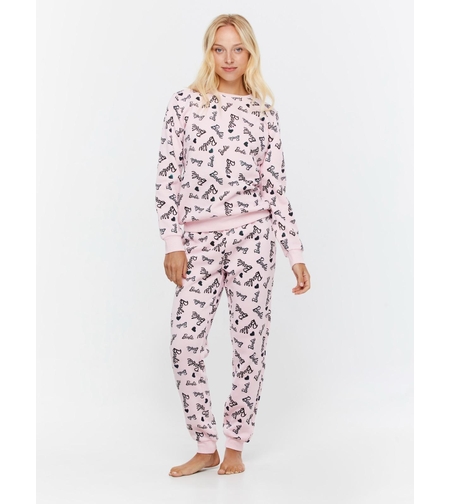 פיג'מה פוטר INTIMA נשים S-XL ברבי ורוד