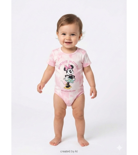 בגד גוף DELTA קיץ 3-24M תינוקות בנות מיני מאוס