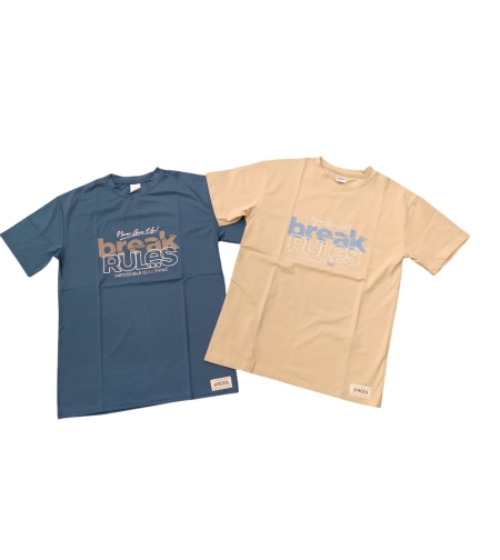 חולצה מדוגמת שרוול קצר S-XXL גבר (אופוויט/כחול/שחור/אפור)