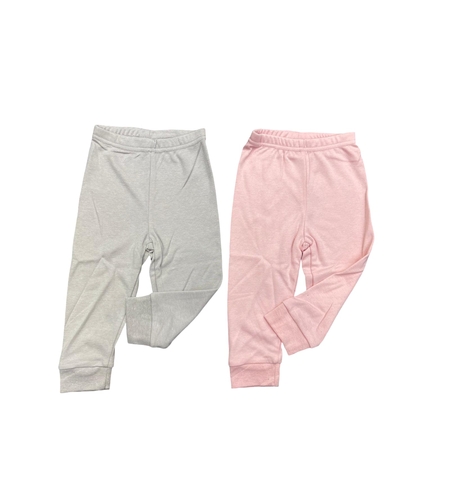 מארז 2 יחידות מכנס גטקס פלנל 100% כותנה 0-24M תינוקות