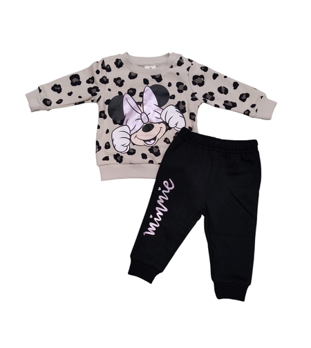 חליפה פוטר DELTA מיני מאוס מנומר 3-24M תינוקות בנות