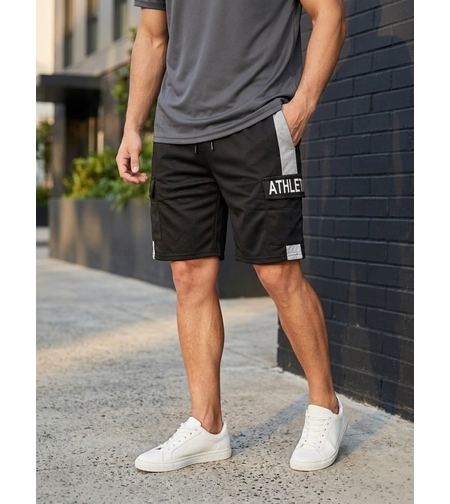 מכנס פרנץ' טרי קצר S-XXL  גבר (שחור/כחול/אפור)