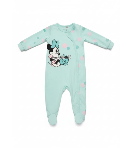 אוברול מעבר DELTA תינוקות בנות מיני מאוס טורקיז