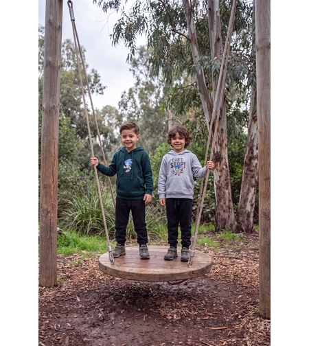 חליפה פוטר קפוצ'ון קנגורו 2-8 בנים סוניק (אפור/ירוק)