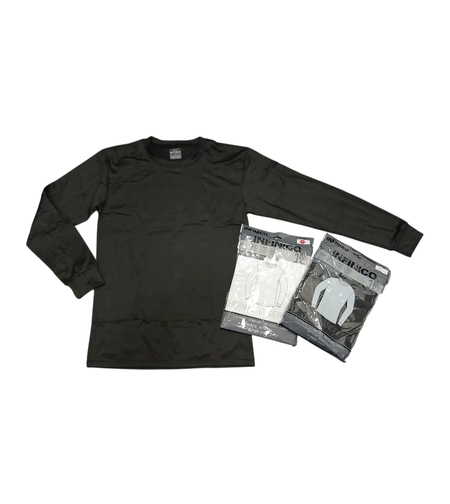 גופיה חורף טרמי גבר S-XXL (שחור/לבן)