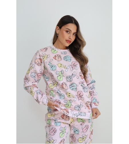 פיג'מה פוטר DELTA נשים XS-XL טוויטי