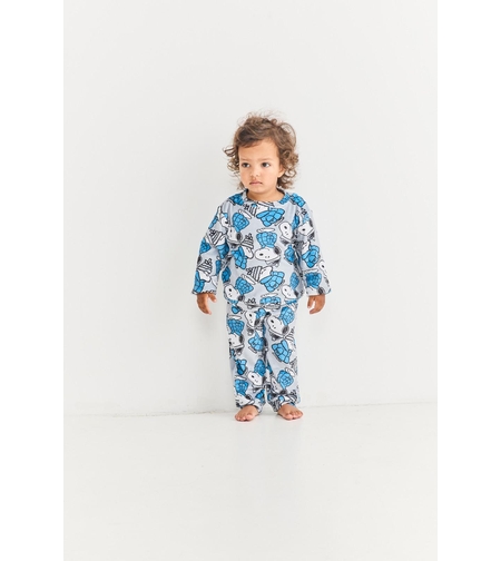 חליפה קטיפה GOLF תינוקות 6-24M בנים סנופי