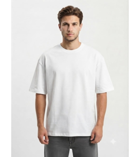 חולצה אוברסייז S-XL גבר (לבן/שחור/אפור/כחול/שמנת)