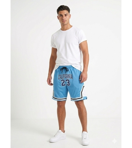 מכנס ספורט S-XXL גבר (תכלת)