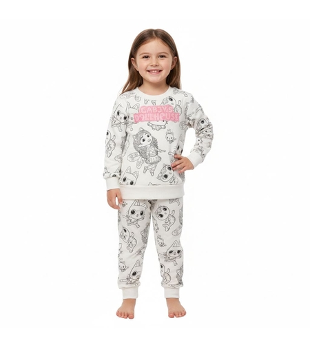 פיג'מה פוטר GOLF בנות 2-10 גבי