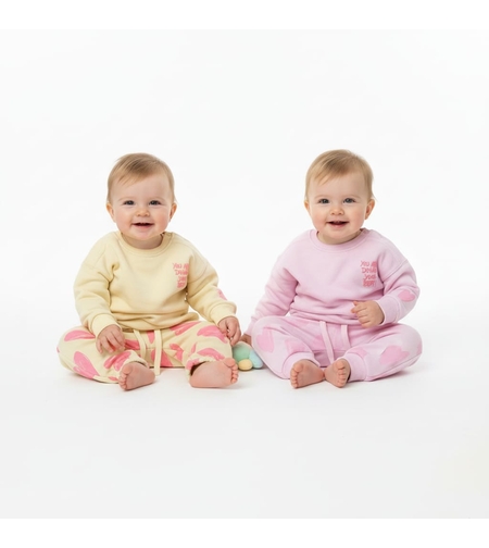 חליפה פוטר מדוגמת 12-24M בנות (כתום/צהוב/ורוד/אופוויט)