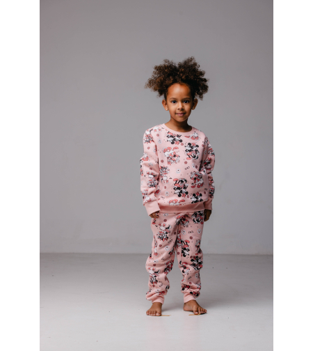 פיג'מה פוטר DELTA בנות (2-10) מיני מאוס ודייזי