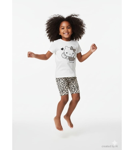 חליפה DELTA קיץ 2-8 בנות קיטי אופוויט