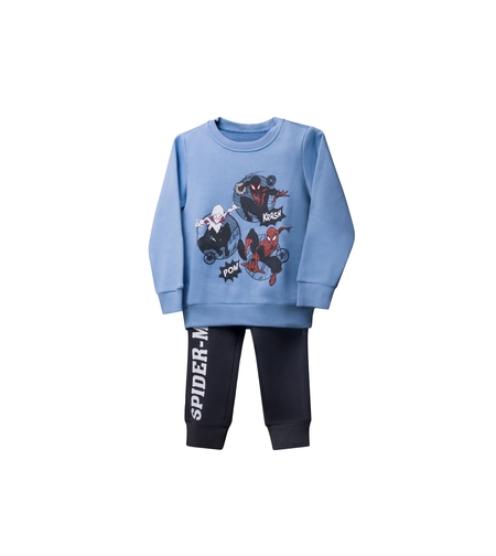 חליפה פוטר DELTA בנים (2-8) ספיידרמן תכלת