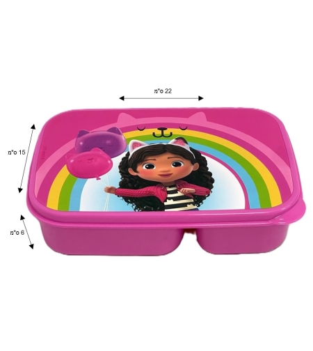 קופסת אוכל בית הבובות של גבי