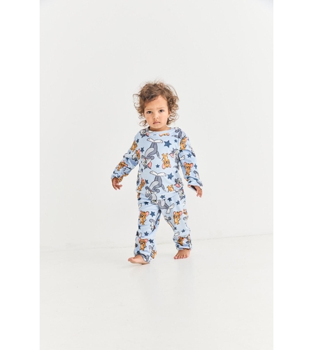 חליפה קטיפה GOLF תינוקות 6-24M בנים טום וג'רי