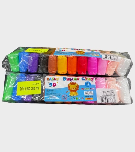 קליי בינוני בשקית SUPER CLAY