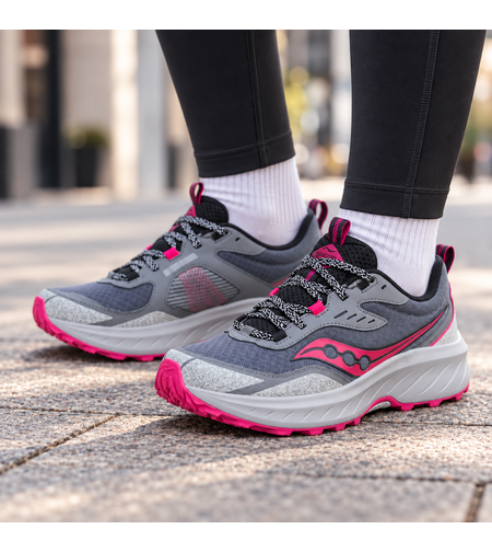 נעלי ריצת שטח והליכה לנשים Saucony Excursion TR18 - ריכוך VERSARUN
