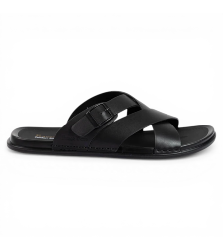 כפכפים לגברים אלגנט 7005 שחור FRANCO BANE