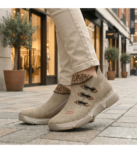 מגפון נוחות  ריקר דגם שירי לנשים Rieker 45983-64