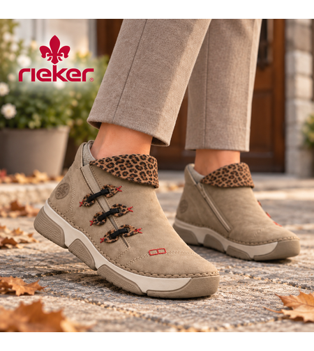 מגפון נוחות  ריקר דגם שירי לנשים Rieker 45983-64