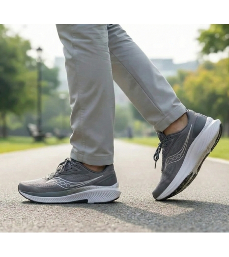 Saucony ספורט גבר ECHELON 10 XWIDE חדש אפור