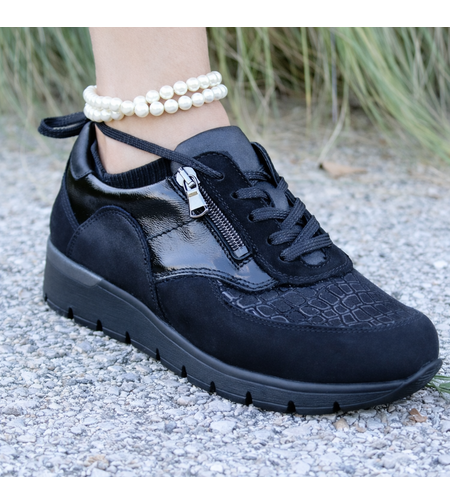 Waldläufer 626K02 - נעל הליכה לנשים לרגל רחבה