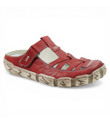 כפכף נוחות לנשים אנטומי Rieker דגם L0396-33 עד מידה 42 אדום