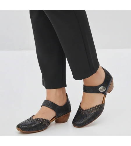 RIEKER בובה פתוחה עיגולים 43753-00