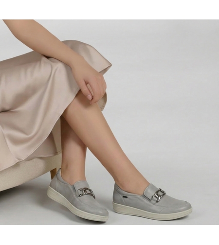 G COMFORT נעל מוקסין לאופר לנשים P-6503RT אופוויט