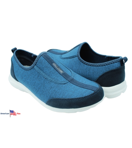 Americn Flexסניקרס נוחות Cassandra רפידה נשלפת5555 כחול