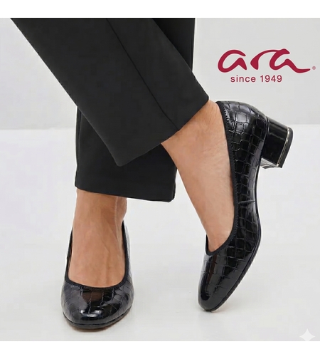 Ara סירה אנטומית מעור לק קרוקו 26H