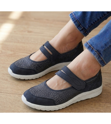 Waldlaufer נעל בובה סקוטש לרגל רחבה 634K31 עד מידה 43