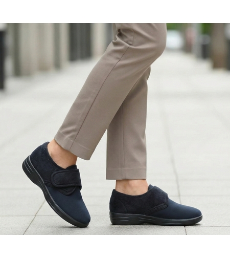 Polyflex סניקרס לרגליים רחבות ונפוחות לנשים דגם 20255