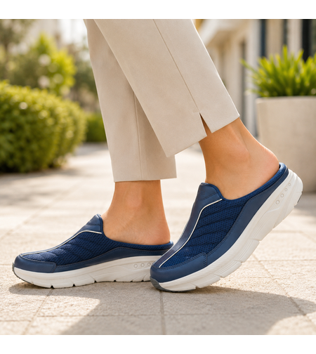 Easy Spirit כפכף ספורט אורטופדי MAXWALK כחול