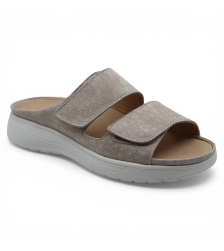 כפכף נוחות נשלף אורטופדי לנשים מעור נובוק - G-Comfort S-8622