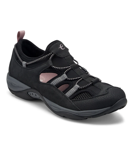 Easy Spirit Everete - נעלי הליכה נוחות עם תמיכה בקשת 96810 שחור