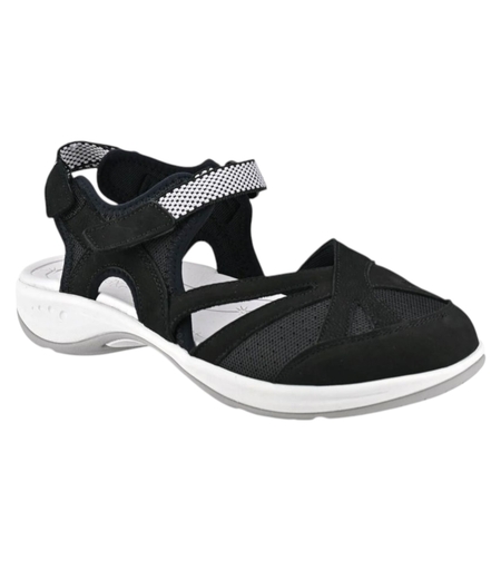 Easy Spirit בובה ספורט קלה להליכה יומיומית 96810 שחור