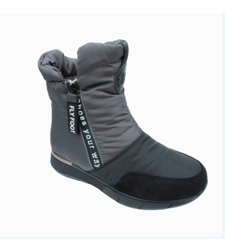 Fly Foot מגף ספורטיבי אנטומי לנשים משולב פרווה 480031
