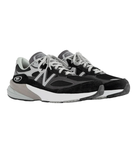 NEW BALANCE נעלי הליכה רחבות 990 V6 שחור